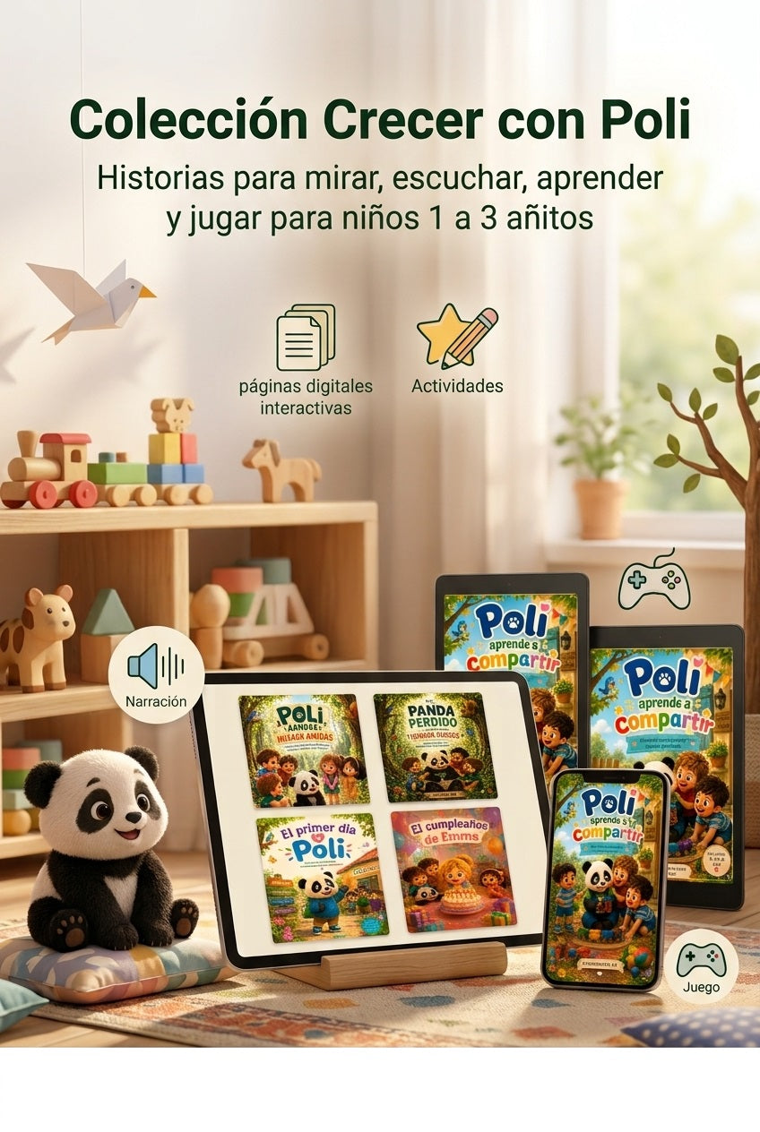 Colección de cuentos "Crecer con Poli"